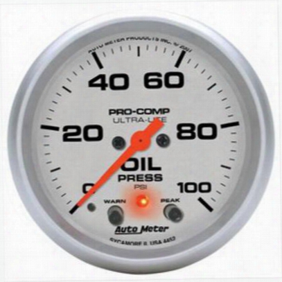 Auto Meter Ultra-lite Electric Oil Pressure Gauge - 4452