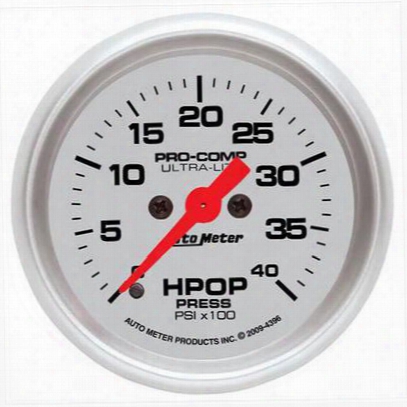 Auto Meter Ultra-lite High Pressure Oil Pump Gauge - 4396