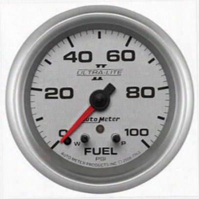 Auto Meter Utra-lite Ii Electric Fuel Pressure Gauge - 7763