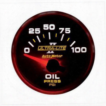 Auto Meter Ultra-lite Ii Electric Oil Pressure Gauge - 4927
