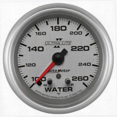 Auto Meter Ultra-lite Ii Electric Water Temperature Gauge - 7755