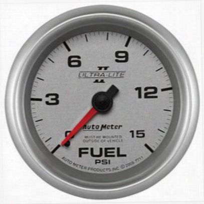 Auto Meter Ultra-lite Ii Mechanical Fuel Pressure Gauge - 7711