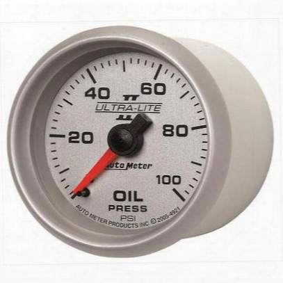 Auto Meter Ultra-lite Ii Mechanical Oil Pressure Gauge - 4921