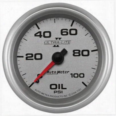 Auto Meter Ultra-lite Ii Mechanical Oil Pressure Gauge - 7721