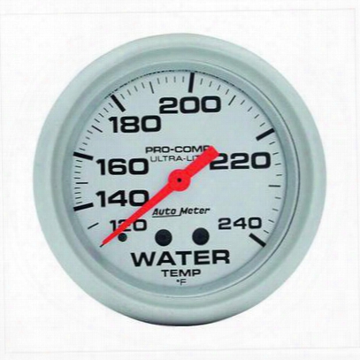 Auto Meter Ultra-lite Mechanical Water Temperature Gauge - 4432