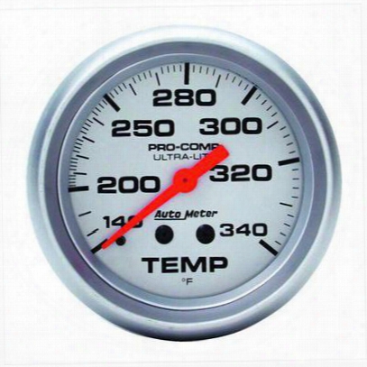 Auto Meter Ultra-lite Mechanical Water Temperature Gauge - 4435
