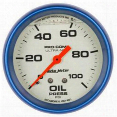 Auto Meter Ultra-nite Oil Pressure Gauge - 4221