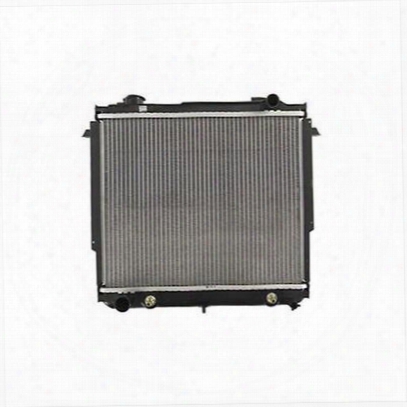 Omix-ada Replacement 2 Core Radiator For 4 Or 6 Cylinder Engine With Automatic Transmission - 17101.17
