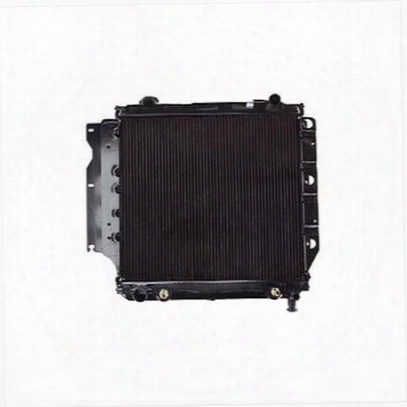 Omix-ada Replacement 2 Core Radiator For4  Or 6 Cylinder Engine With Automatic Transmission - 17101.11