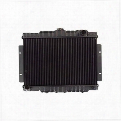 Omix-ada Replacement 2 Core Radiator For Amc 6 Or 8 Cylinder Engines With Automatic Transmission - 17101.07