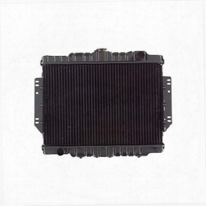 Omix-ada Replacement 2 Core Radiator For Amc 6 Or 8 Cylinder Engine With Automatic Transmission - 17101.09