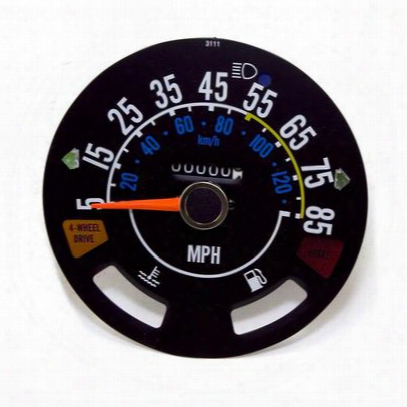 Omix-ada Speedometer Head - 17207.03
