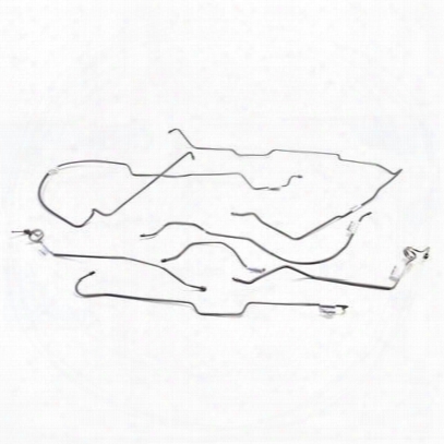 Omix-ada Stainless Steel Brake Line Kit - 16737.42
