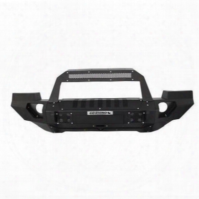 Go Rhino Brj40 Front Bumper With Rockline Light Bar Mount And Full End Caps (textured) - 230120101t