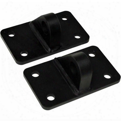 Off Camber Fabrications D-ring Bracket Mounts (black) - 131127