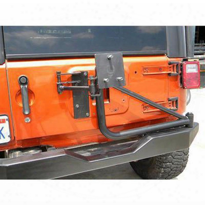 Olympic 4x4 Products Tuff N Ez Tire Carrier In Gloss Black - 750-171