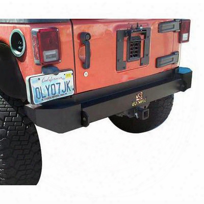 Olympic 4x4 Products Urban Rear Bumper With Shackle Mounts (black) - 5033-171