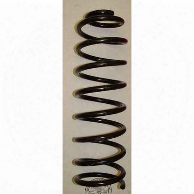 Omix-ada Coil Spring, Front, Stock - 2.5 Inch Lift Range, Black, Single Spring - 18280.13