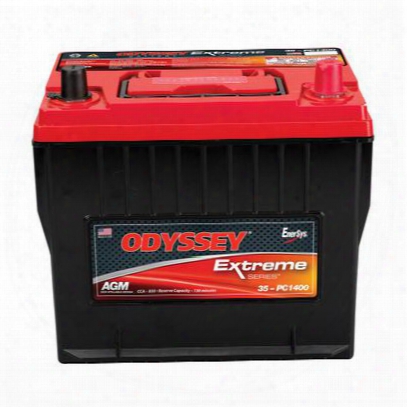 Odyssey Batteries Extreme Series, Group 35, 820 Cca, Top Post - 35-pc1400t