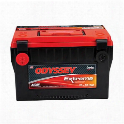 Odyssey Batteries Extreme Series, Group 78, 880 Cca, Side Post - 78-pc1500