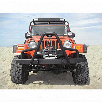 Olympic 4x4 Products Boa Rock Front Bumper (textured) - 572-124