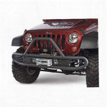 Olympic 4x4 Products Cobra Front Bumper In Textured Black (black) - 273-174