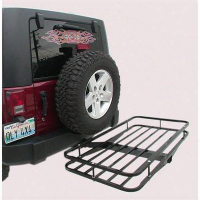 Olympic 4x4 Products Deluxe Receiver Rack (black Textured) - 903-404