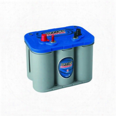 Optima Batteries Blue Top Marine Battery, Group D34m, 750 Cca, Top Post - 8016-103