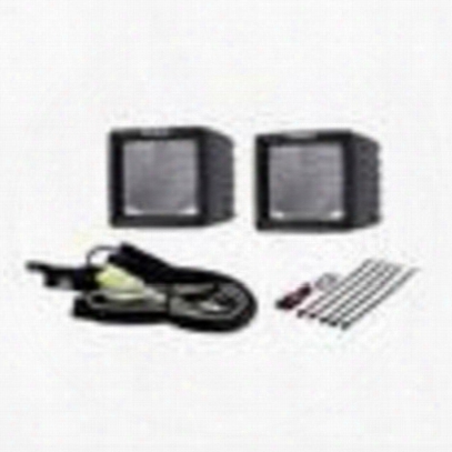 Piaa Rf Series 3 Inch Led Cube Light Flood Beam Kit - 7340