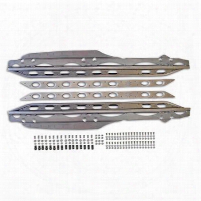 Poison Spyder Rocker Knockers With Sliders (bare Steel) - 18-08-020