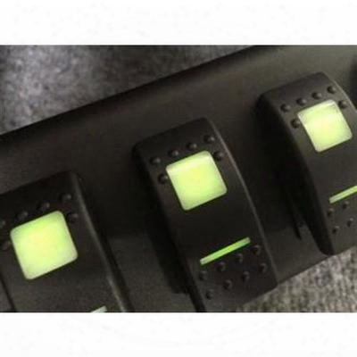 Spod 6 Switch Double Led Switches Source System With Air Gauge - 610-07lt-ledb