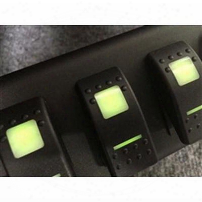 Spod 6 Switch Double Led Switches Source System With Air Gauge - 610-07lt-ledg
