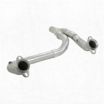 Pace Setter Performance Long Tube Header Y-pipe With 49 State Catalytic Converters - 82-1230
