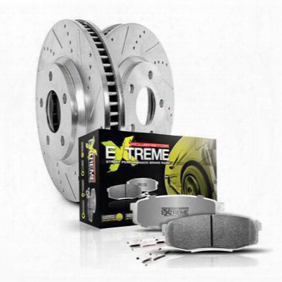Power Stop 1-click Street Warrior Z26 Front/rear Brake Kits - K2148-26