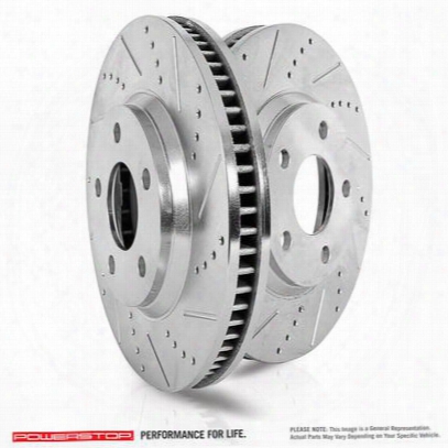 Power Stop Drilled And Slotted Brake Rotor - Jbr1559xpr