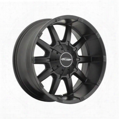 Pro Comp Series 5050 10 Gauge, 20x9 Wheel With 5 On 5 And 5 On 5.5 Bolt Pattern - Satin Black - 5050-292745