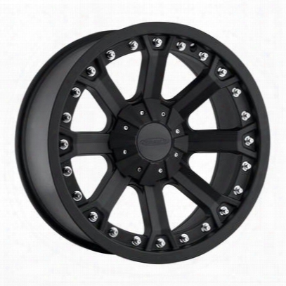 Pro Comp Series 7033, 17x9 Wheel With 5 On 5 Bolt Pattern - Flat Black - 7033-7905