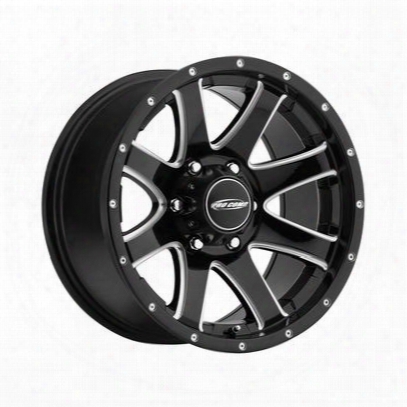 Pro Comp Series 86, 20x9 Wheel With 6 On 120 Bolt Pattern - Gloss Black Milled - 8186-2960