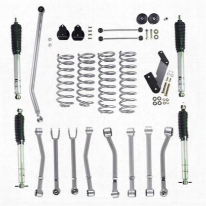 Rubicon Express 2.5" Super-flex Suspension System With Monotube Shocks - Re7140m