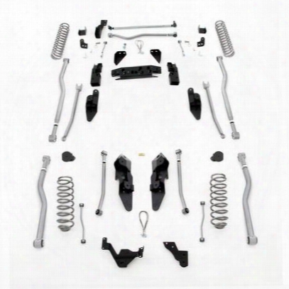 Rubicon Express 3.5 Inch Extreme Duty 4-link Long Arm Lift Kit - Jk4423