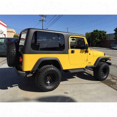 Rally Tops One-piece Hardtop With Roof Rack And Sunroof - Lj1htsdwrs