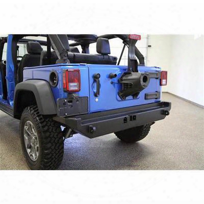 Rock Hard 4x4 Parts Patriot Series Rear Bumper (black) - Rh-5000