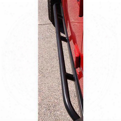 Rock Hard 4x4 Parts Tubular Rocker Guards (black) - Rh-6008