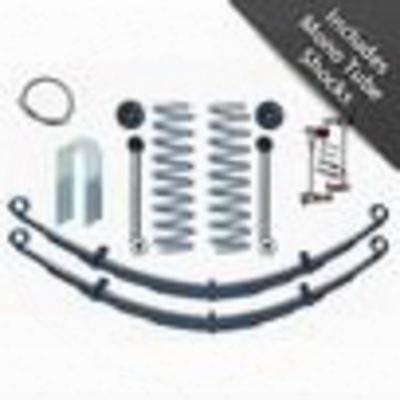 Rubicon Express 3.5 Inch Super-flex Short Arm Lift Kit With Rear Leaf Springs And Mono Tube Shocks - Re6030m