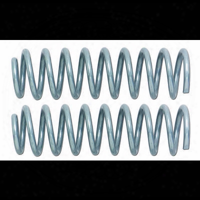 Rubicon Express 4.5 Inch Lift Coil Springs, Front, Gray, Pair Of 2 - Re1310