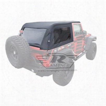 Rampage Bowless Sailcloth Soft Top (black Diamond) - 109935