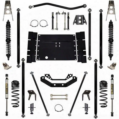 Rock Krawler 3.5 Inch Coil Over Off-road Pro Long Arm System With 5 Inch Stretch - Stage 1 - Rkstj35corp-5s01s1