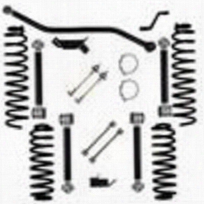 Rock Krawler 3.5 Inch Short Arm Flex Lift Kit - Tj35safs-02