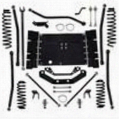 Rock Krawler 3.5 Inch X Factor Long Arm Lift Kit With 4 Inch Rear Stretch - Lj35xfla-4s