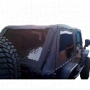 Rampage Bowless Sailcloth Soft Top (Black Diamond) - 109735